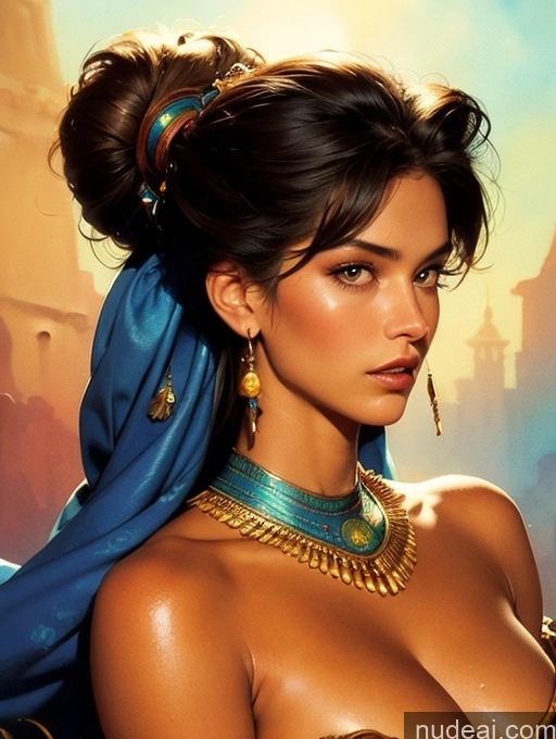 related ai porn images free for Tanned Skin Tanned Skin Egyptian Filipina Native American Native American Illustration Watercolor Traditional Topless Woman Breasts Discworld Art By Boris Vallejo Boris Vallejo Art Style Impasto, Wlop POV Focus Sex Bangs Long Hair Straight Hair Bun Tall KendalJenner, Ohwx, Ohwx Womm GZCfinal