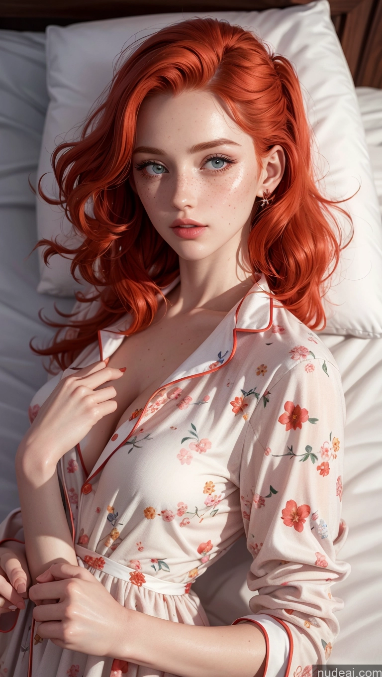 related ai porn images free for Close-up View Irish Ginger Slicked Dress Pajamas