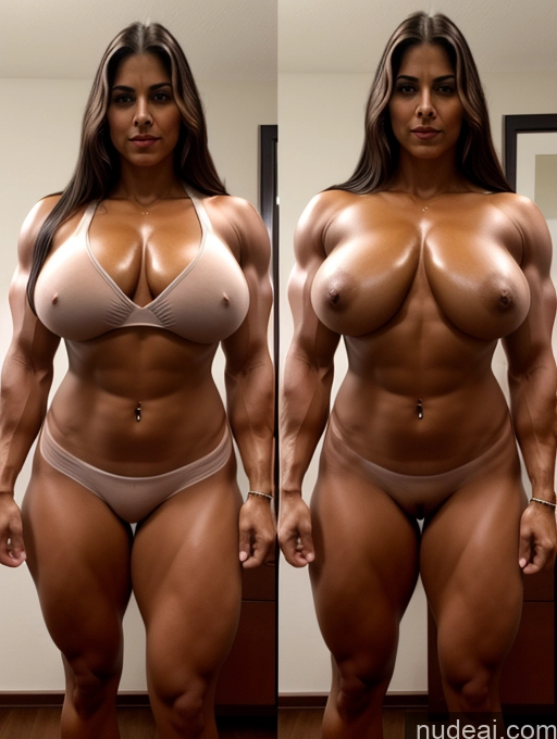 related ai porn images free for Perfect Boobs Muscular Abs Perfect Body Long Hair Indian Film Photo Front View Secretary Bright Lighting Detailed Onoff 30s Thick