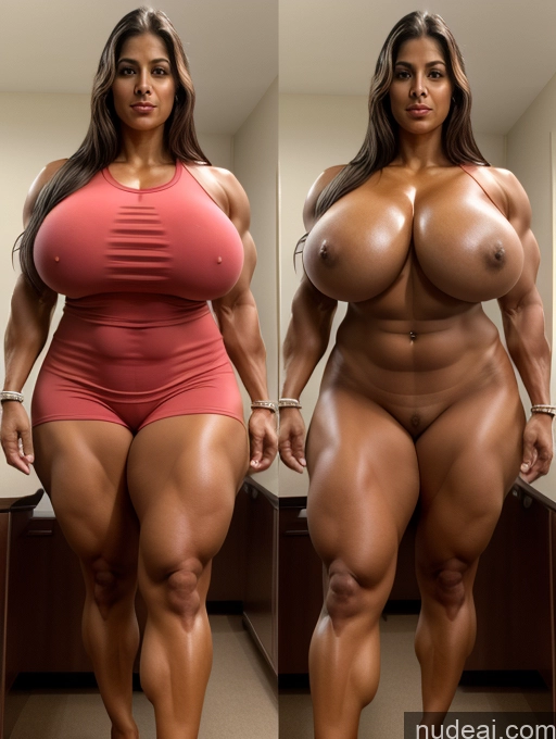 related ai porn images free for Muscular Abs Perfect Body Long Hair Indian Film Photo Front View Secretary Bright Lighting Detailed Onoff 30s Thick Huge Boobs