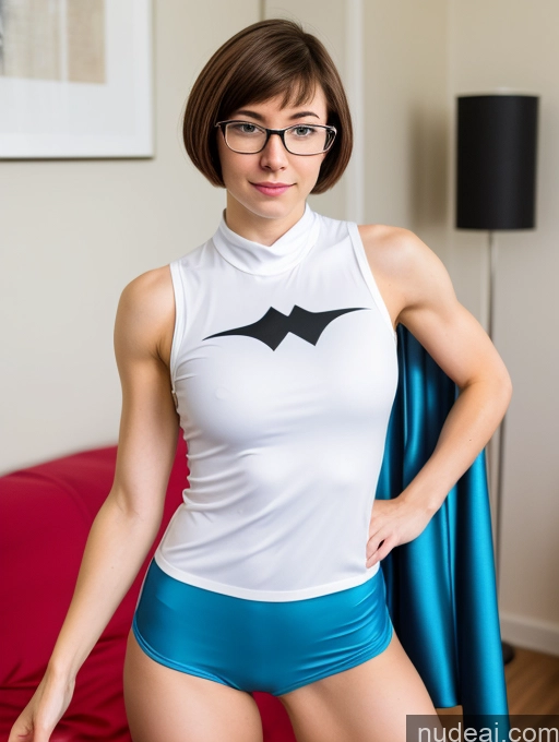related ai porn images free for Athlete Abs Skinny Muscular Glasses Short Fairer Skin 18 Serious Brunette Short Hair British Bedroom Superhero Secretary Cosplay