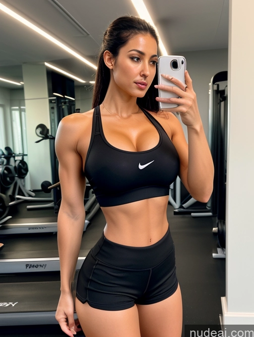 related ai porn images free for One Woman Busty Perfect Boobs Big Ass Skinny Abs Perfect Body 30s Seductive Black Hair Slicked Italian Mirror Selfie Gym Working Out Polo Short Shorts Yoga Pants Bright Lighting Detailed Front View