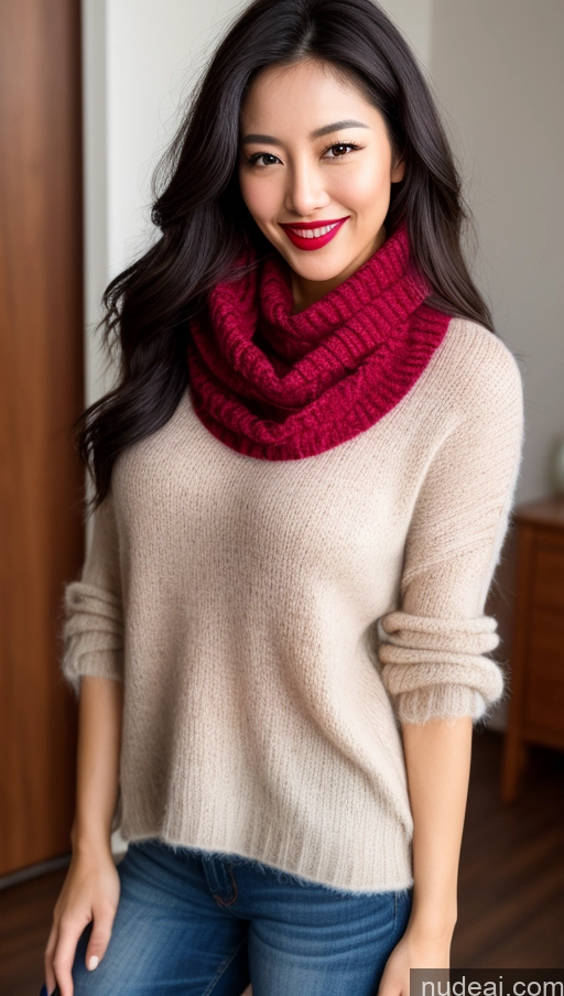 related ai porn images free for Woman One Small Tits Lipstick Perfect Body Pubic Hair 30s Happy Seductive Sexy Face Black Hair Korean Scarf Jeans
