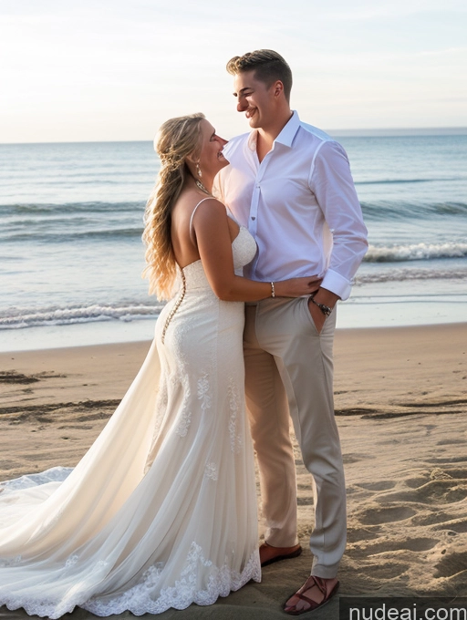 related ai porn images free for Busty Beach Huge Boobs French Blonde Braided Wedding Woman + Man 18 Orgasm Spreading Legs