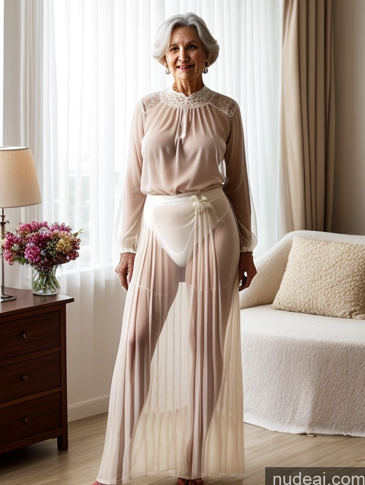 related ai porn images free for Milf Several Transparent 70s Blouse Long Skirt Nude