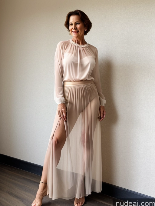 related ai porn images free for Milf Several Transparent 70s Blouse Long Skirt Nude