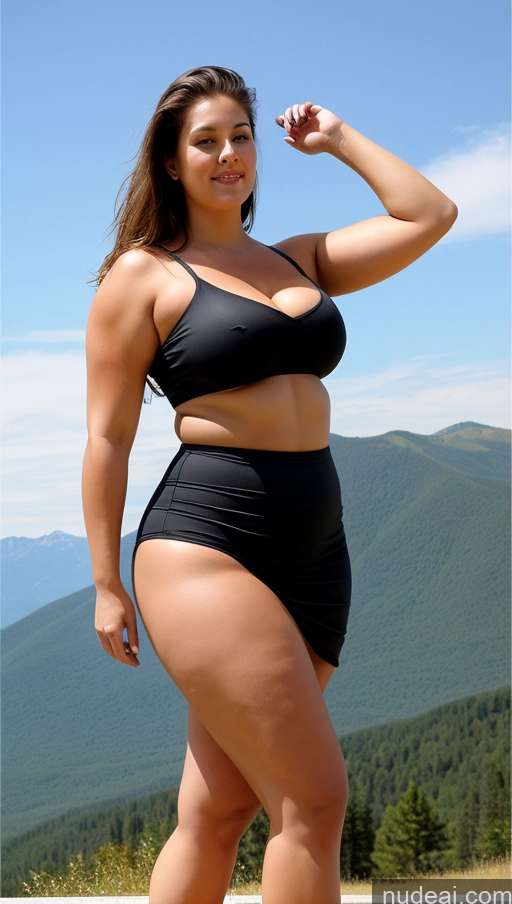 related ai porn images free for Busty Tall Long Legs Chubby Big Hips Big Ass Micro Skirt High Heels Thick Muscular Mountains 18 Beautiful Perfect Body Detailed Fat