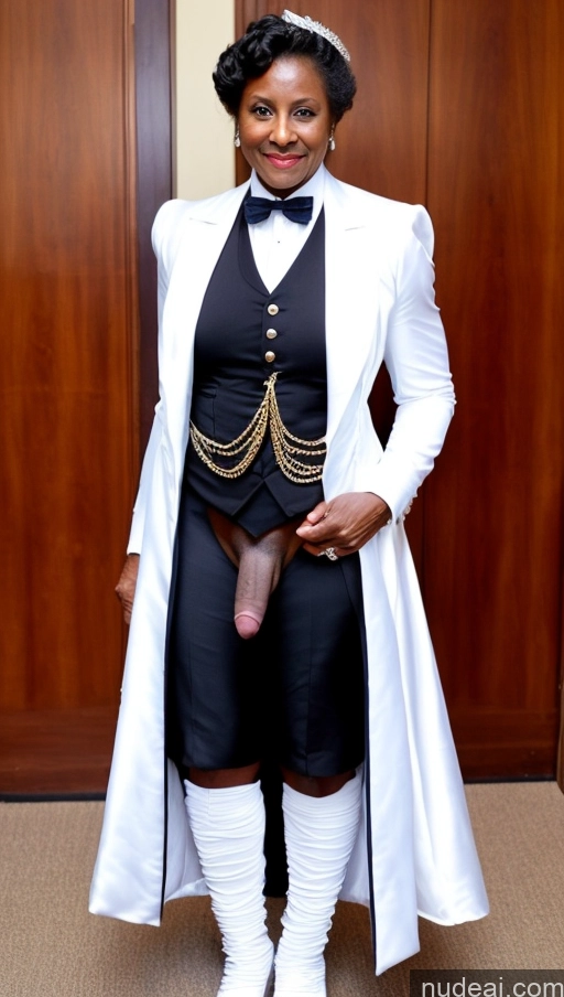 related ai porn images free for Tailcoat Wedding Victorian Suit Dark Skin Muscular Abs Milf 70s Trans Girl With Erect Penis Tie Pubic Hair