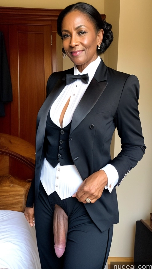 related ai porn images free for Tailcoat Wedding Victorian Suit Dark Skin Muscular Abs Milf 70s Trans Girl With Erect Penis Tie Pubic Hair