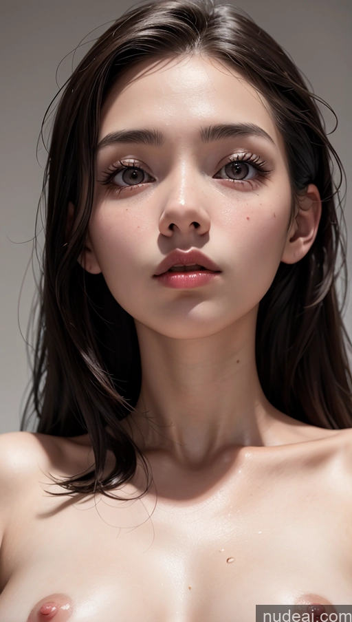 related ai porn images free for Close-up View Brunette Slicked Small Tits Skinny 18 Korean
