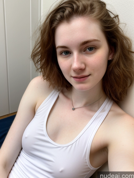 related ai porn images free for Fairer Skin Pubic Hair 18 Tank Top Close-up View
