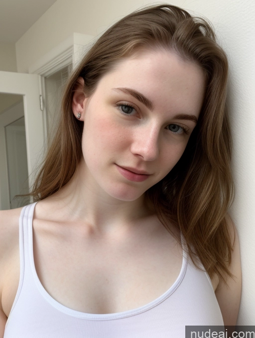 related ai porn images free for Fairer Skin Pubic Hair 18 Tank Top Close-up View Small Tits