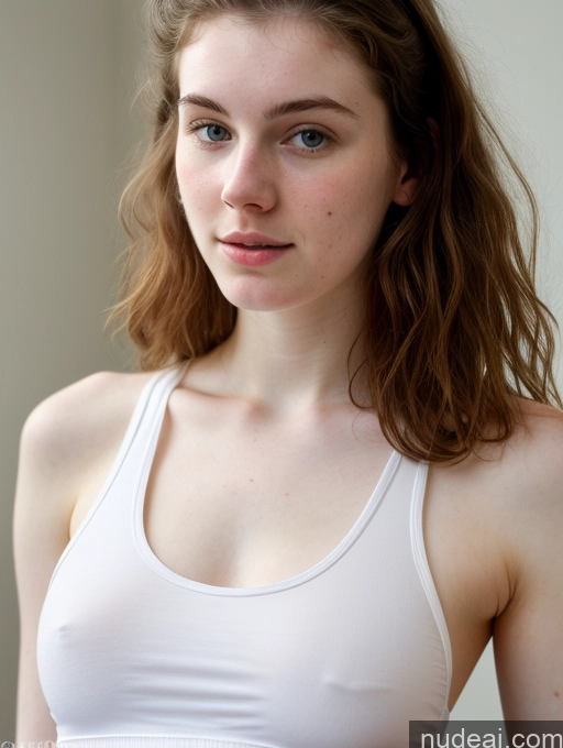 related ai porn images free for Fairer Skin Pubic Hair 18 Tank Top Close-up View Small Tits