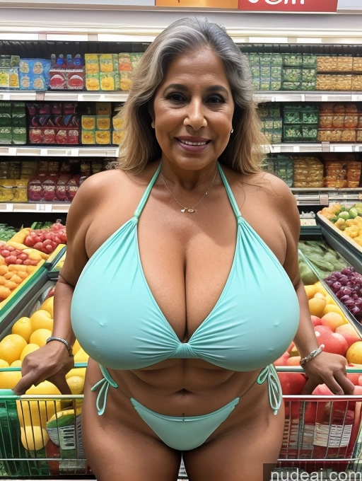 related ai porn images free for Milf One Busty Huge Boobs Thick Tanned Skin Indian Grocery Microkini Thong 70s