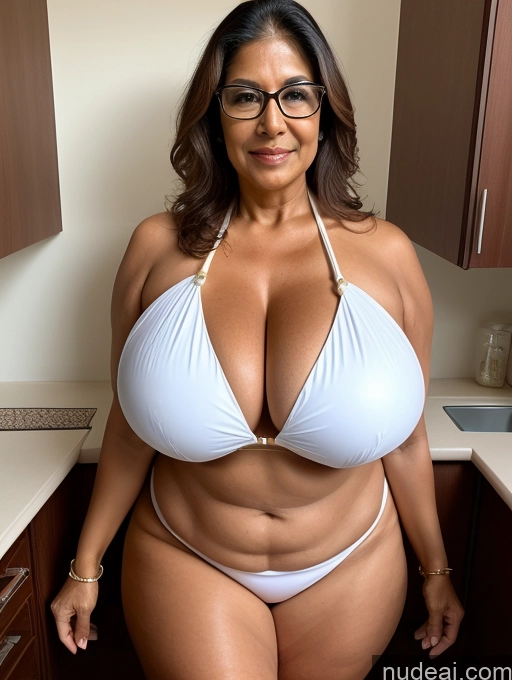 related ai porn images free for Milf One Busty Huge Boobs Thick Tanned Skin Indian Microkini Thong 70s Glasses Lab Coat