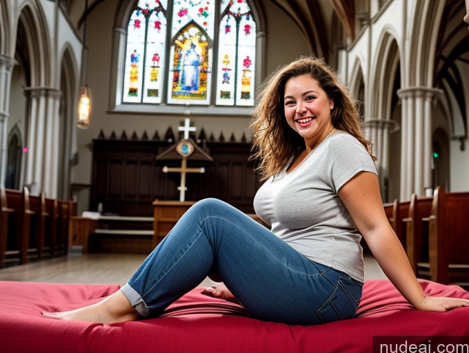 related ai porn images free for Woman One Small Tits Small Ass Thick Chubby 30s Happy Messy Hungarian Soft + Warm Church Front View Casual Bright Lighting