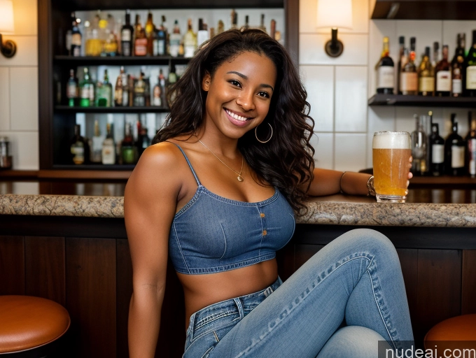 related ai porn images free for One Small Tits Small Ass Thick Happy Messy Hungarian Soft + Warm Front View Bright Lighting Jeans Crop Top Bar Dark Skin 20s Woman