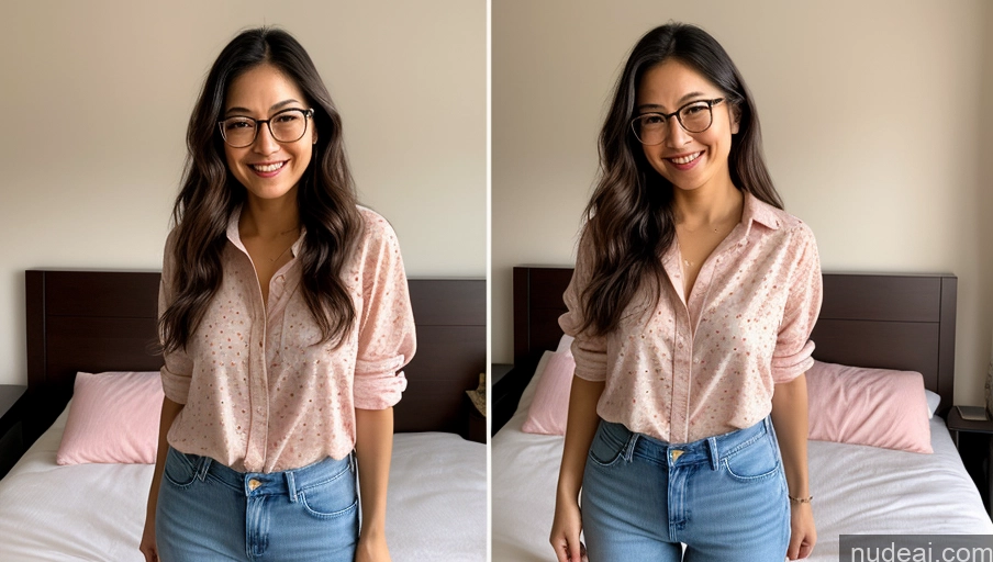 related ai porn images free for One Small Tits Small Ass Thick Happy Messy Soft + Warm Front View Bright Lighting Jeans Japanese Shirt Glasses Beautiful 80s Sorority