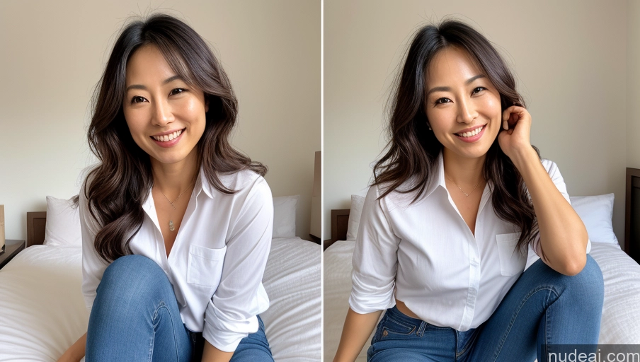 related ai porn images free for One Small Tits Small Ass Thick Happy Messy Soft + Warm Front View Bright Lighting Jeans Shirt 30s Japanese