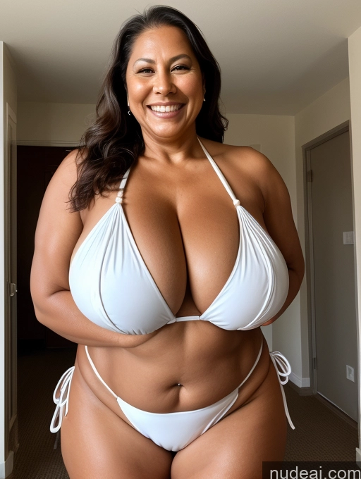related ai porn images free for One Busty Huge Boobs Thick Tanned Skin 60s Laughing Front View Microkini Thong Native American Maid
