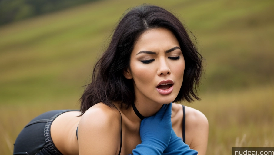 related ai porn images free for Miss Universe Model Perfect Boobs Beautiful Muscular Skinny Perfect Body 30s Orgasm Seductive Angry Black Hair Bobcut Asian Meadow Gloves Jacket Alternative Detailed Prayhands, Interlocked Fingers, Own Hands Together Carry On Back Hug From Behind Pet Play Deep Blue Eyes Dynamic View