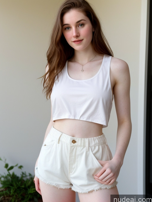 related ai porn images free for Fairer Skin Pubic Hair 18 Small Tits Short Shorts Tank Top