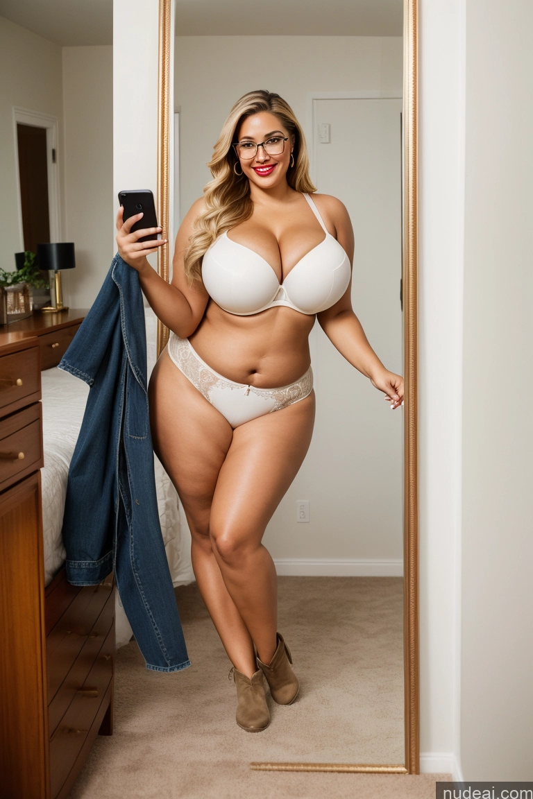 related ai porn images free for Busty Huge Boobs Glasses Lipstick Thick Chubby Big Hips Short Laughing Blonde Pigtails Latina Mirror Selfie Bedroom Boots Jacket Jeans Miss Universe Model Bra