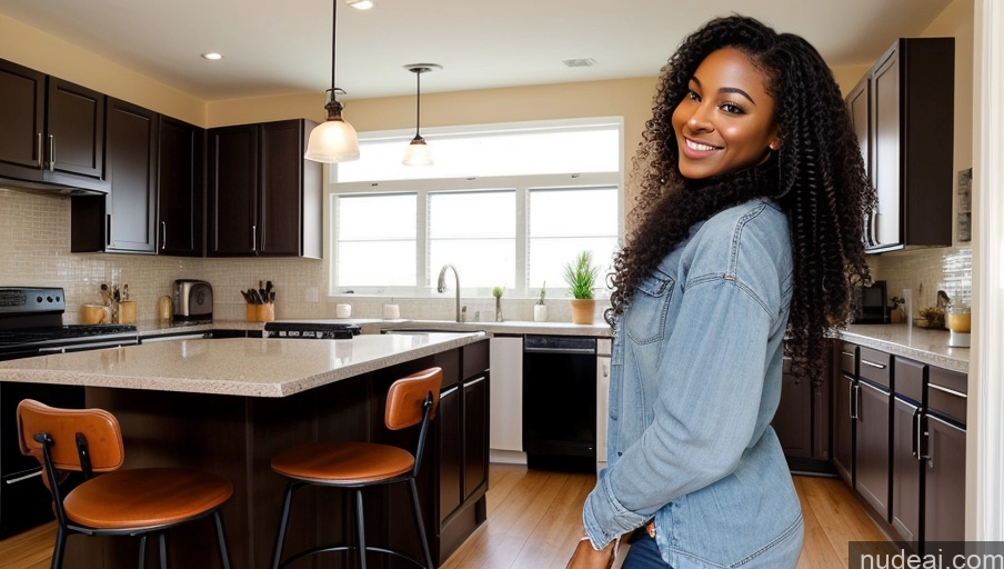 related ai porn images free for One Small Tits Small Ass Thick 30s Sexy Face Curly Hair Soft + Warm Front View Bright Lighting Casual Kitchen African Dark Skin Sorority