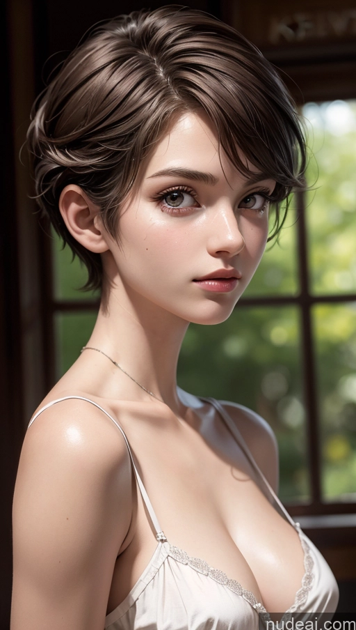 related ai porn images free for Close-up View Pixie 18 Small Tits Skinny Chemise