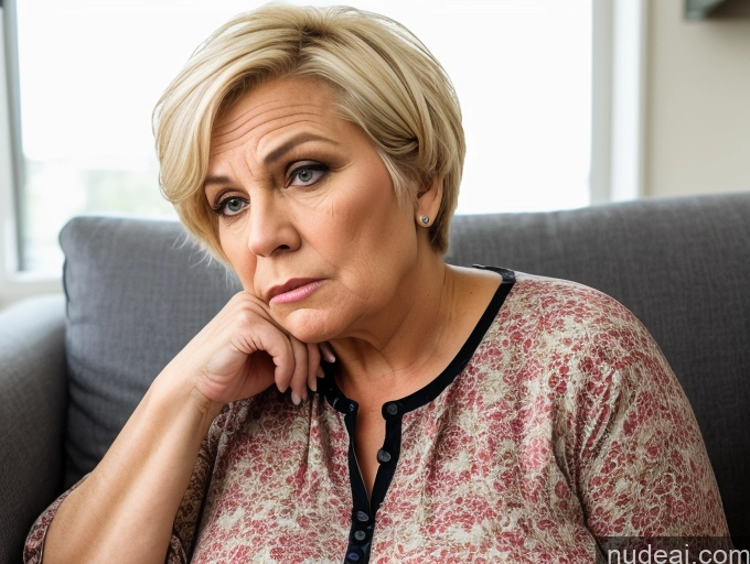related ai porn images free for Czech Blonde Pixie Milf Big Ass Chubby Short Busty Casual Stylish 70s Couch Serious Angry Shocked