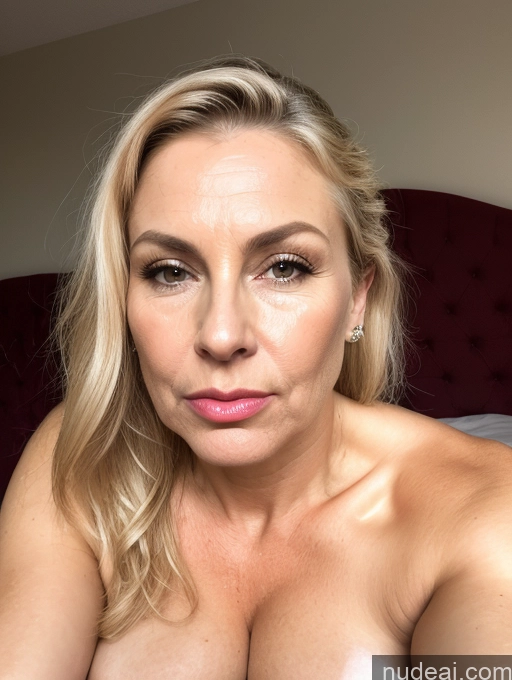 related ai porn images free for Milf One Busty Thick Fairer Skin Oiled Body 40s Pouting Lips British Bedroom Nude Dark Lighting Cumshot Close-up View Blonde Ponytail