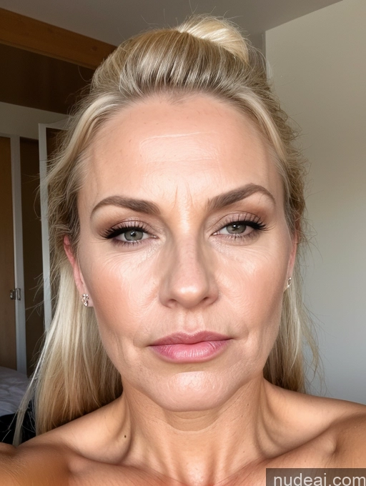 related ai porn images free for Milf One Busty Thick Fairer Skin Oiled Body 40s Pouting Lips British Bedroom Nude Dark Lighting Cumshot Close-up View Blonde Ponytail