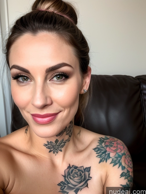 related ai porn images free for Tattoos Fairer Skin Brunette Ponytail Pouting Lips Couch Nude Pubic Hair 30s Milf Happy Seductive Dark Lighting