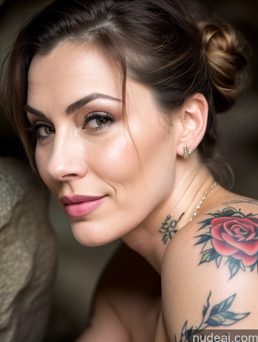 related ai porn images free for Tattoos Fairer Skin Brunette Pouting Lips Nude Pubic Hair 30s Milf Happy Seductive Dark Lighting Detailed Skin Detail (beta) Hair Bun Cave