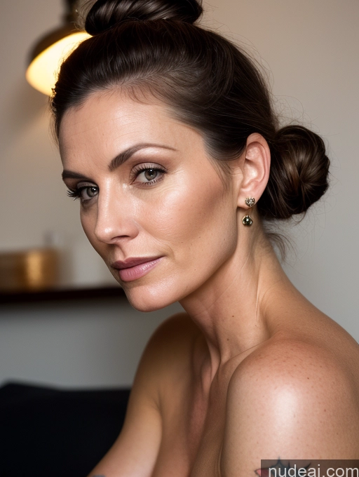 related ai porn images free for Tattoos Fairer Skin Brunette Pubic Hair Milf Dark Lighting Detailed Hair Bun British Skin Detail (beta) 40s Nude Close-up View