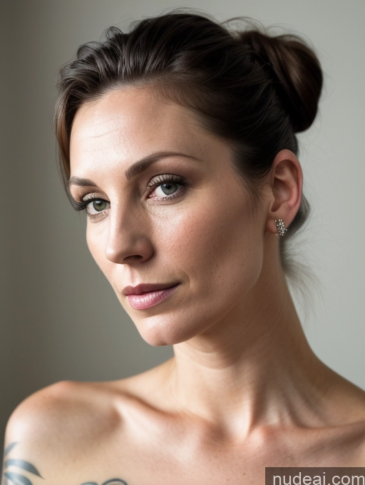 related ai porn images free for Tattoos Fairer Skin Brunette Milf Dark Lighting Detailed Hair Bun British Skin Detail (beta) Nude Close-up View 30s