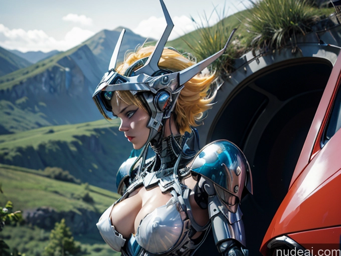 related ai porn images free for Two Fantasy Armor Mech Suit Sci-fi Armor SuperMecha: A-Mecha Musume A素体机娘 Deep Blue Eyes Super Saiyan 4 Cleavage Partially Nude Topless Transparent Pubic Hair Perfect Body Huge Tits, Hard Nipples Super Saiyan A1: A-Mecha Musume A素体机娘 Cyborg Mountains
