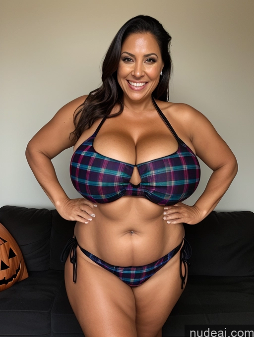 related ai porn images free for One Busty Huge Boobs Thick Tanned Skin 60s Laughing Native American Front View Microkini Thong Lumberjack Halloween