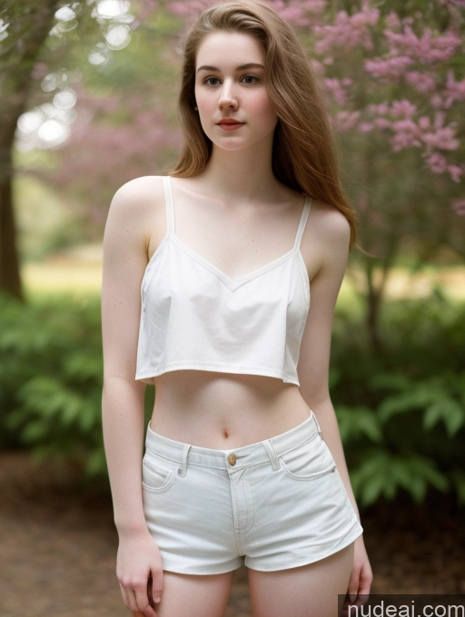 related ai porn images free for Fairer Skin 18 Short Shorts Small Tits Side View
