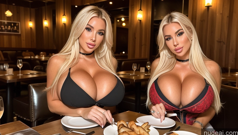 related ai porn images free for Bimbo Huge Boobs Two Western Restaurant