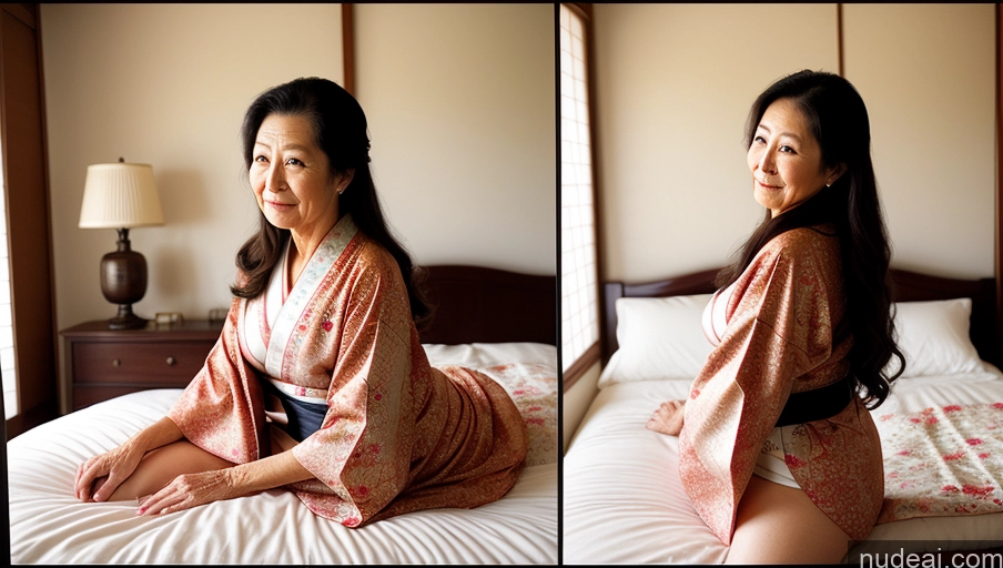 related ai porn images free for One Small Tits Small Ass Thick Sexy Face Film Photo Front View Bright Lighting Beautiful Long Hair Bedroom Woman 80s Japanese Kimono