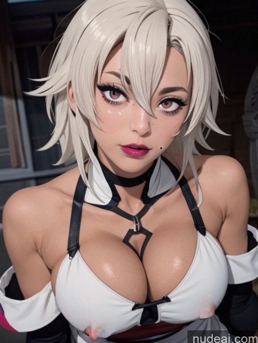 related ai porn images free for Busty Pubic Hair Tanned Skin Close-up View Yatsen, White Dress, White Thighhighs, Short Dress No Panties? Huge Tits, Hard Nipples Cumshot Spider-Gwen Lipstick Oiled Body Dark Skin