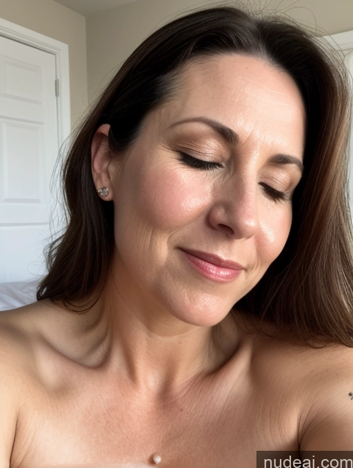 related ai porn images free for Milf One Busty Fairer Skin 40s Orgasm Brunette Slicked British Bedroom Close-up View Cumshot Nude