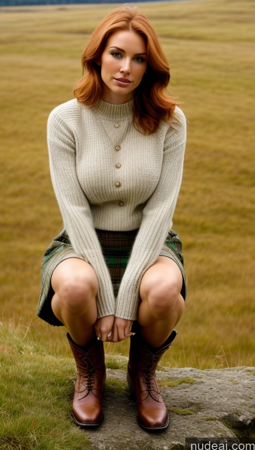 related ai porn images free for Miss Universe Model Busty Perfect Boobs Beautiful Skinny Abs Perfect Body 20s Ginger Bobcut Irish Skin Detail (beta) Meadow Kilt Sweater Detailed Huge Tits, Hard Nipples Pose Squating