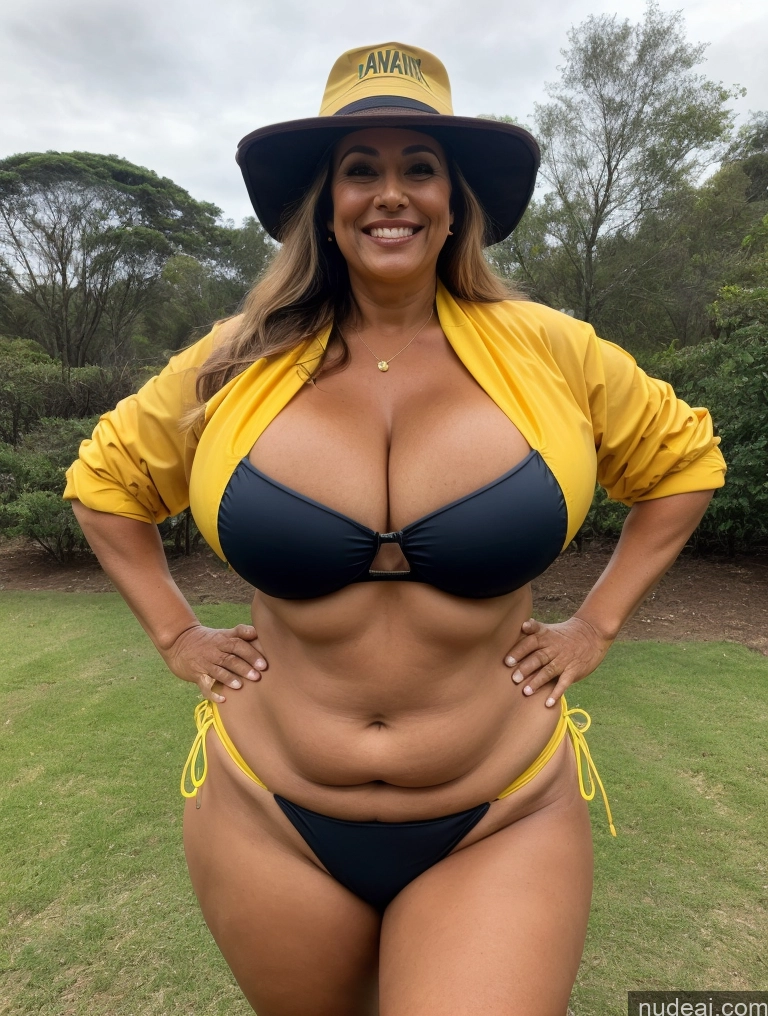 related ai porn images free for One Busty Huge Boobs Thick Tanned Skin 60s Laughing Front View Microkini Thong Brazilian Hat Jacket Lumberjack Witch Construction Worker