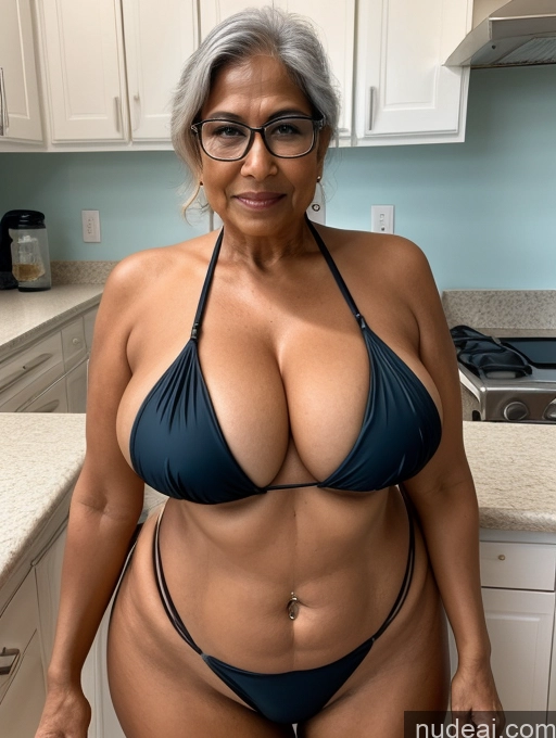 related ai porn images free for Milf One Huge Boobs Thick Tanned Skin Front View Microkini Thong 70s Indian Glasses Lab Coat