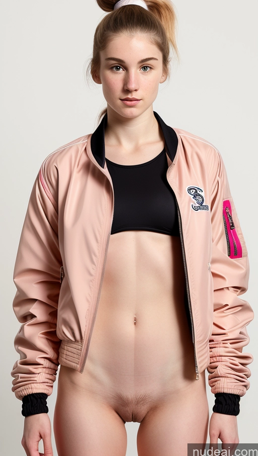 related ai porn images free for 18 Athlete Fairer Skin Short Pubic Hair Illustration Ponytail Jacket Nude