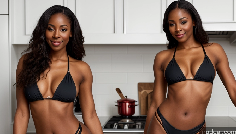 related ai porn images free for One Front View Kitchen 40s Bright Lighting Small Ass Small Tits Thick Black Crop Top Long Hair Dark Fantasy Dark Skin Microkini