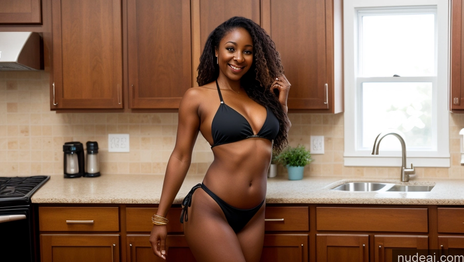 related ai porn images free for One Front View Kitchen 40s Bright Lighting Small Ass Small Tits Thick Black Crop Top Long Hair Dark Fantasy Dark Skin Microkini