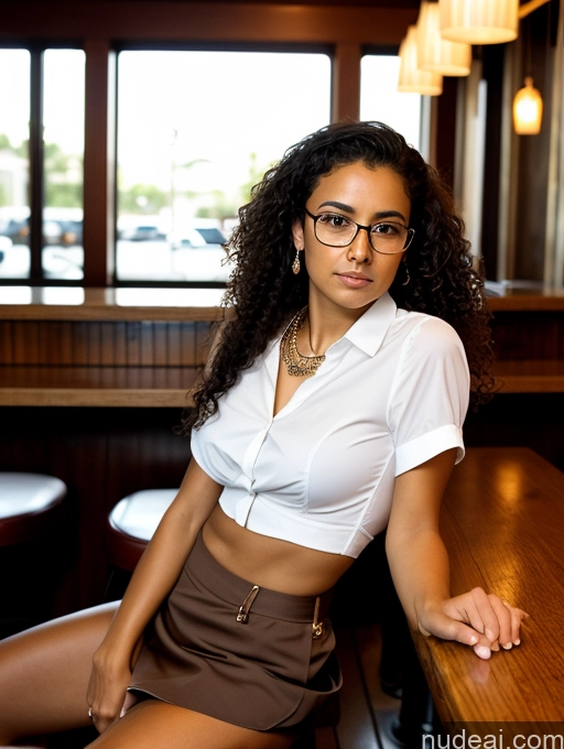related ai porn images free for Model One Small Tits Glasses Small Ass Tanned Skin Short Skinny 18 Serious Black Hair Curly Hair Latina Bar Front View Waitress Jewelry Blouse Mini Skirt Straddling